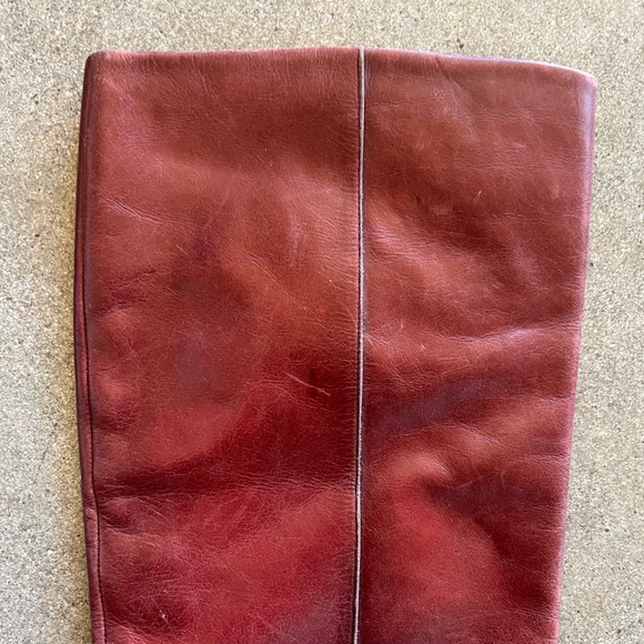 ❣️SOLD❣️Vintage Circa 1970’s Strafford Italian leather boot w fan detail size 6 - Picture 5 of 11